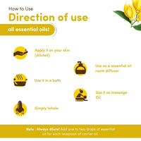 Naturalis Essence of Nature Ylang Ylang Essential Oil for Hair and Skin Care - 10ml