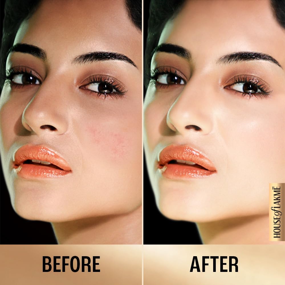Lakmé 9To5 Primer + Matte Perfect Cover Foundation, C380 Cool Walnut, 25 ml