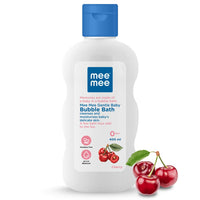 Mee Mee Baby Body Wash | Pk of 1(400ml Each) With Cherry & Fruit Extracts | Tear-Free Formula | Moisturizes and Soothes Skin | Natural Head to Toe Baby Mild Bubble Bath Dermatologically Tested