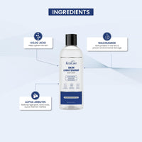 Kozicare Soap Skin Lightening Body Wash Gel | Alpha Arbutin, Niacinamide & Kojic Acid Body Wash | Helps Reduces Pigmentation, Dark Spots & Uneven Skin Tone | Body Wash for Men & Women - 300 Ml (Pack of 2)