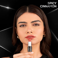 RENEE Prime Matte Lipstick - Spicy Cinnamon, Lightweight & Long-Lasting Formula, Creamy Matte Finish, One Swipe Application, Non-Drying, Vitamin E Infused, 4.5Gm