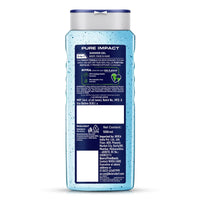 NIVEA MEN Pure Impact Shower Gel, 500ml, (Hair, Face & Body Wash) (Pack of 3)