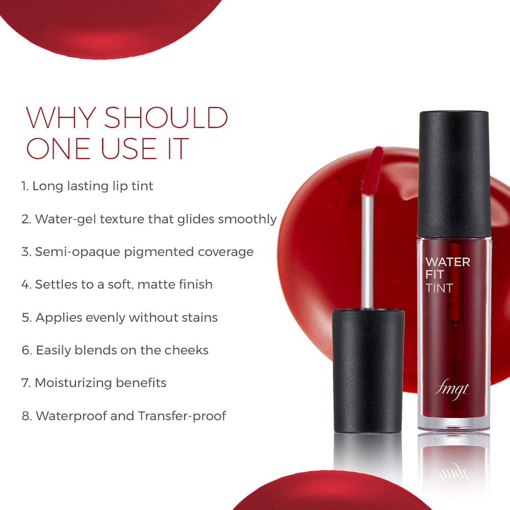 The Face Shop Lip Tint, Red Signal (Matte)