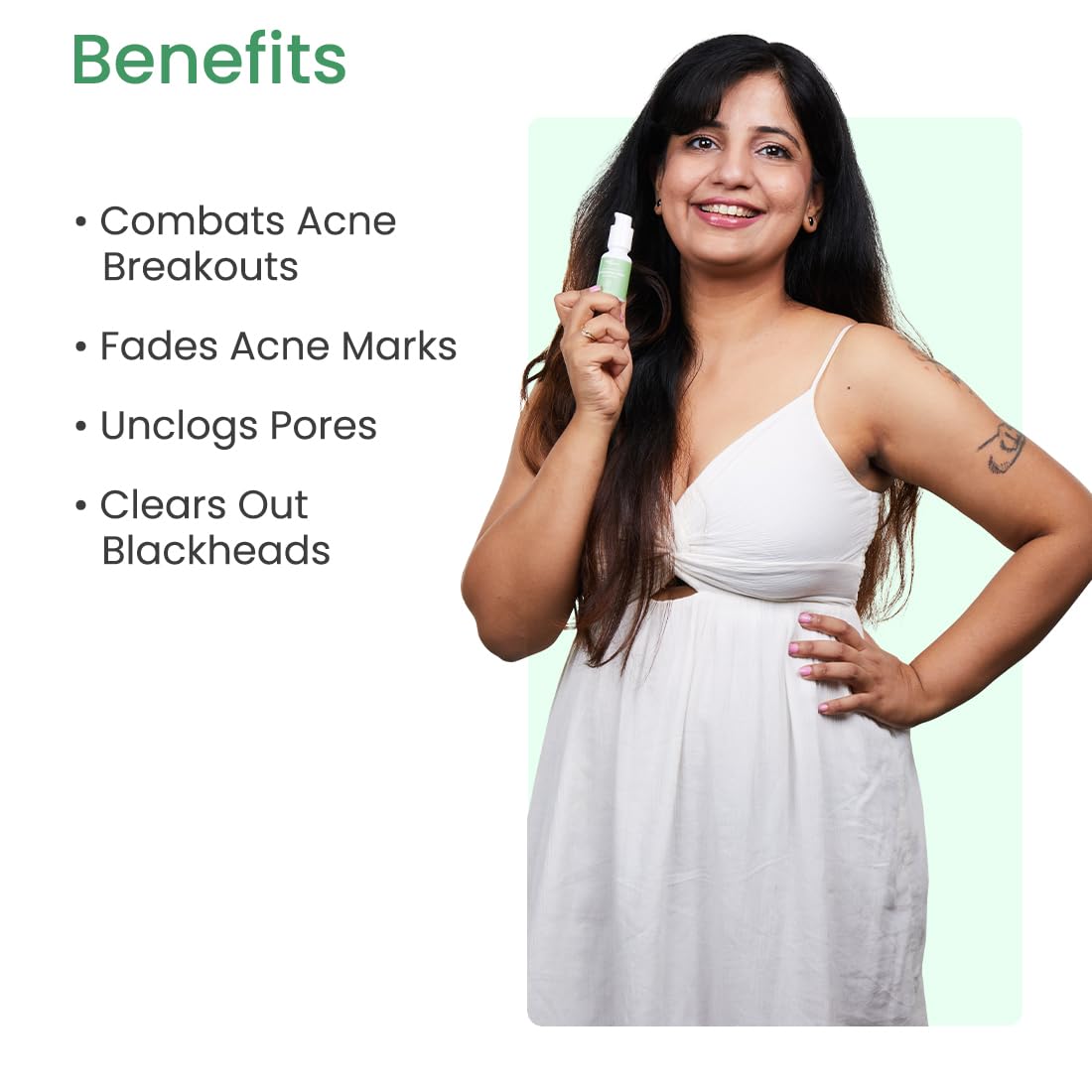 Earth Rhythm 2% Salicylic Acid Serum for Acne, Blackheads & Clear pores | Men & Women - 30ml