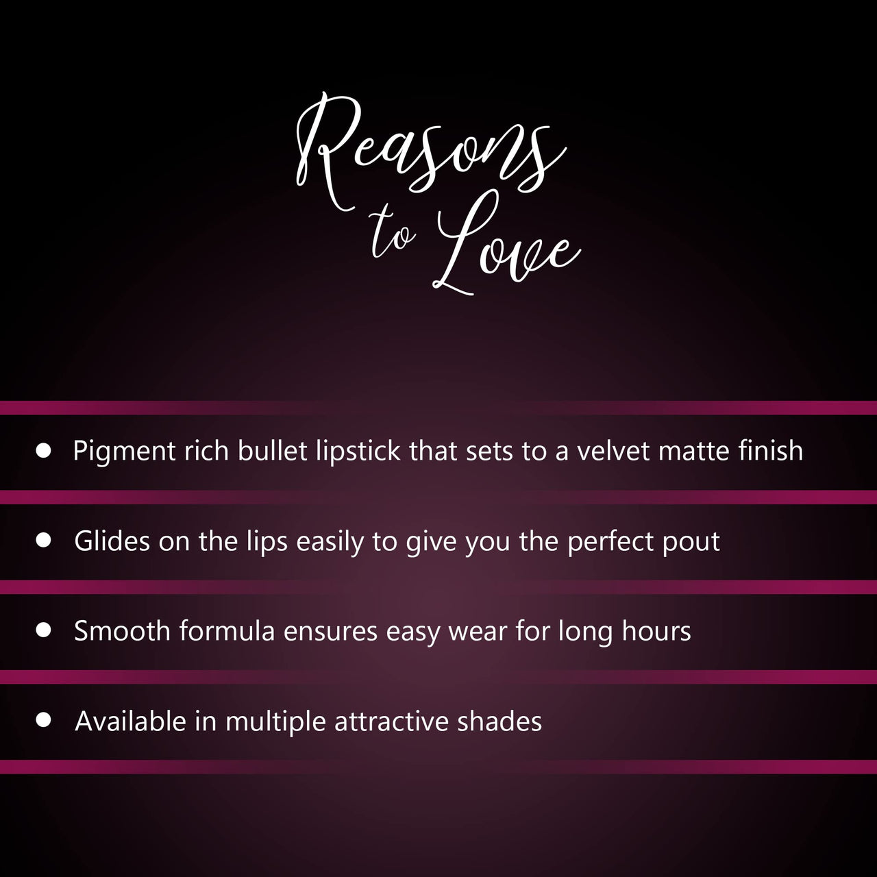 Shryoan Matte Lipstick | Blood Red | Waterproof, Long Lasting, Smudge Proof | Cruelty-Free Lip Color with Intense Hydration | Full Coverage Lip Crayon for All Skin Types | (4.2 GM) (Pack of 1)