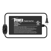 iPower 4 by 7-Inch 4 Watts Reptile Heating Mat with Temperature Controller Under Tank Warmer Terrarium Heat Pad for Reptiles and Amphibians, Black 4