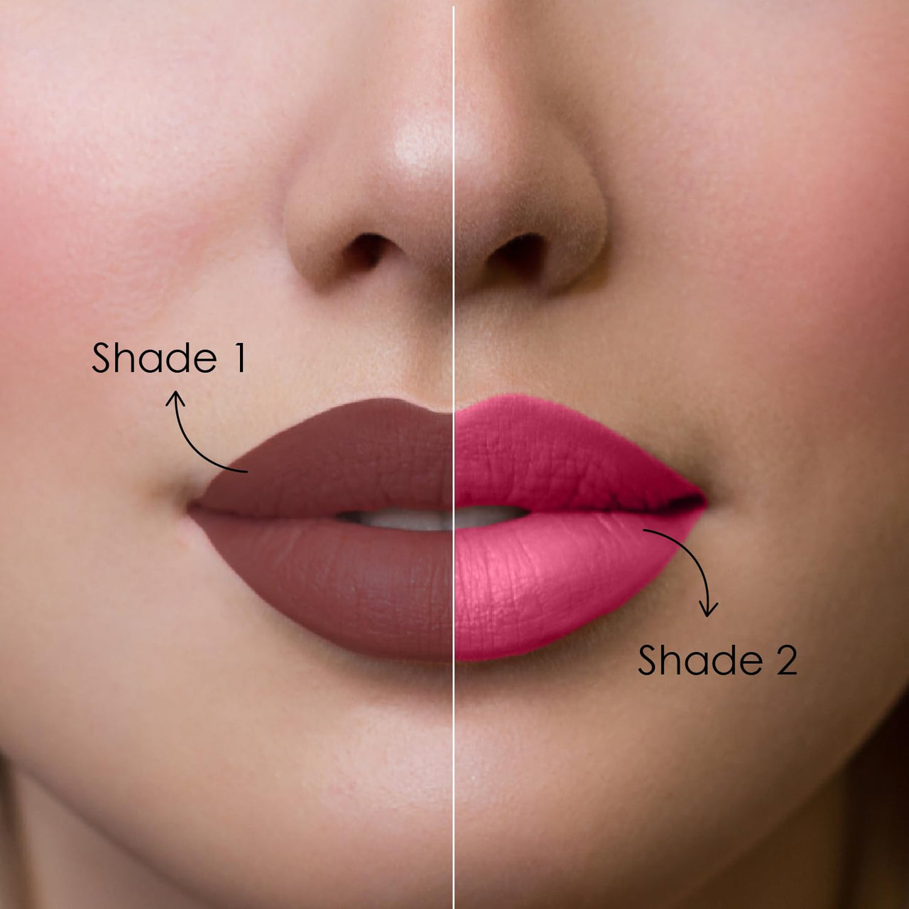 Blue Heaven 2 in 1 Festive Lipstick | Dual Shade | Ultra Lightweight Soft Matte Finish | Long Stay Comfort Wear Lipsticks for Women |C3| 4gm