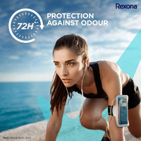 Rexona Shower Fresh Underarm Roll On Deodorant For Women, Antiperspirant, Removes Odour, Keeps Skin Fresh & Clean, Alcohol Free, Skin Friendly, 50 ml