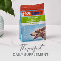 K9 Natural Grain-Free Freeze-Dried Dog Food Supplement Booster, Lamb Green Tripe 2oz 2 Ounce (Pack of 1)