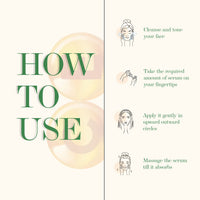 Good Vibes Vitamin C & Vitamin E Age Defying Serum, 30 ml Light Weight Non Greasy Helps Reduces Wrinkles Skin Repair, Naturally Glowing Face Serum, No Parabens & Sulphates, No Animal Testing
