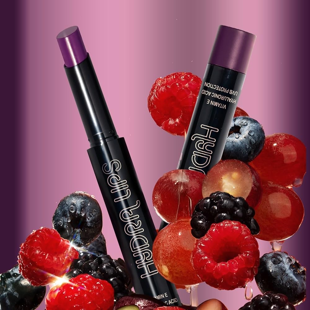 Daily Life Forever52 Hydra Lipstick, Semi-Matte Finish| Enriched with Hyaluronic Acid, Vitamin E & UVB Filter| 97% Lip Darkness Reduction | Vegan & Cruelty Free (WILDBERRY-08, 2g)