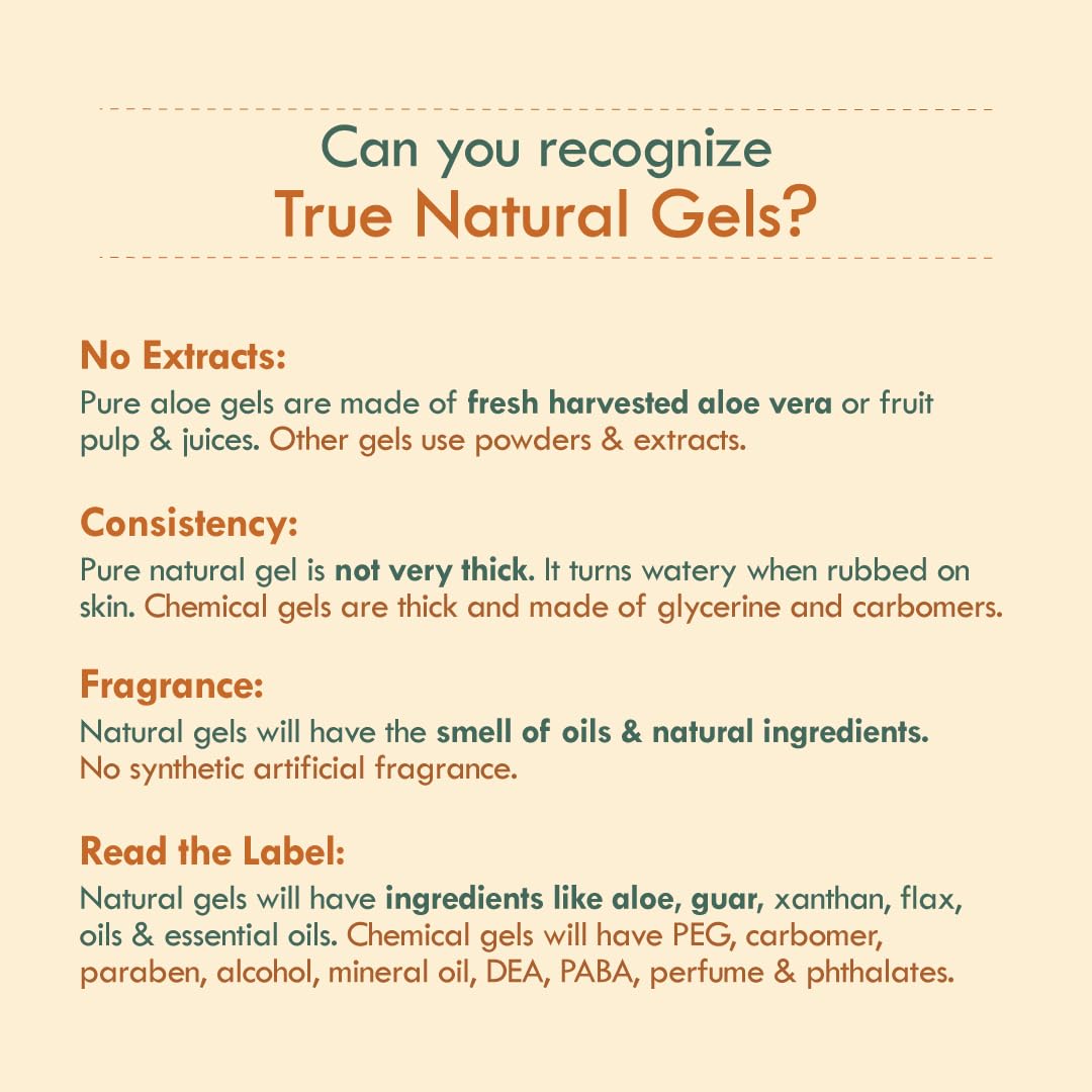 Nat Habit Vit-C Aloevera Gel Moisturizer for Face | Brightening, Hydration and Collagen Boost with Orange & Kiwi| Suitable for Dry Skin, Normal Skin and Sensitive Skin | Daily use Moisturizer | 50g
