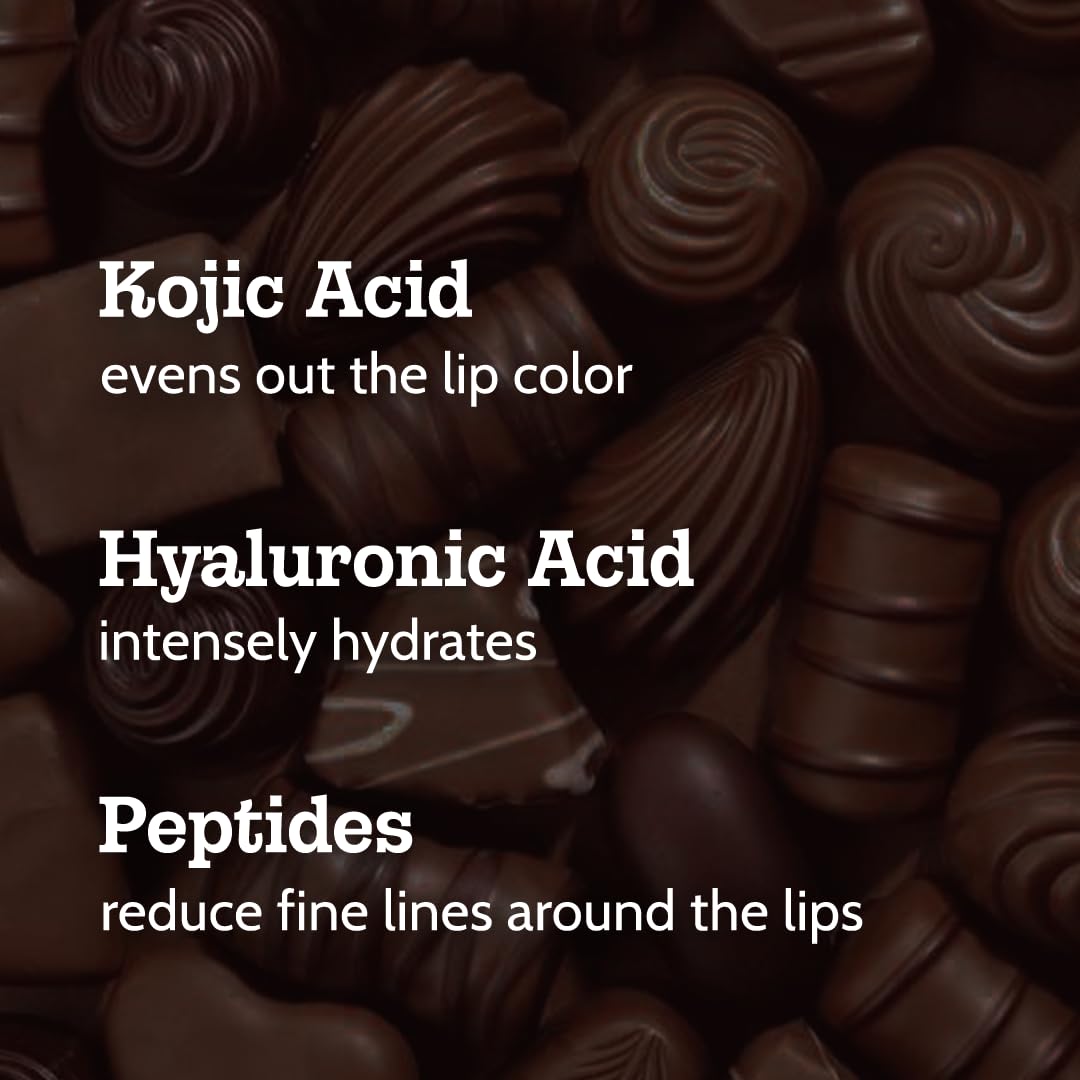 Chemist At Play Chocolate Tinted Lip Balm for Dark, Dry, Chapped and Pigmented Lips| Gives 24 hours moisturization| SPF 50 PA+++| Has Kojic Acid, Hyaluronic Acid, ceramides & Peptides| 10gms