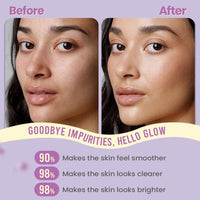 Glamveda Glutathione Peel-Off Mask with Vitamin C & Hyaluronic Acid for Skin Brightening Reduce Dark Spot & Pigmentation | Glow Booster,Tan Removal | Suits All Skin Types | Men & Women - 100g