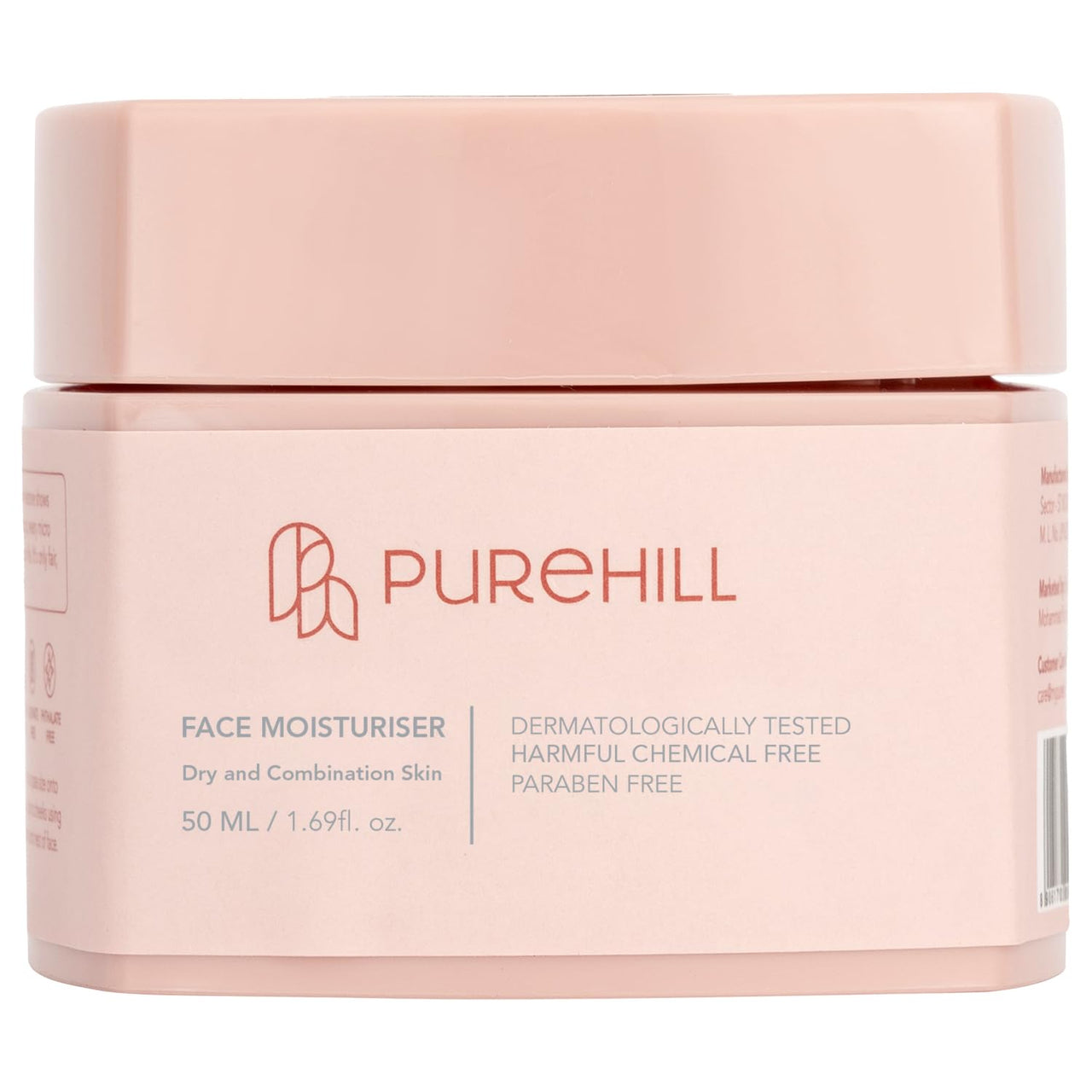 Purehill Face Moisturiser For Supple, Replenished Skin, Lightweight And Water Based Formula to Hydrate & Brighten Skin.
