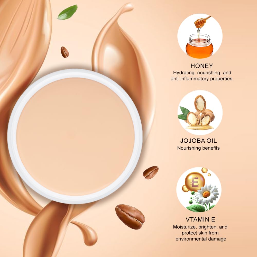 Forever52 Daily Life High Coverage Tender Cream (Alba - 001) Radiant Foundation Concealer | Highlighter | Contour | Perfect For Longlasting Face Makeup