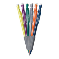 BIC Mechanical Pencil Xtra Comfort, 0.5 mm, Assorted Barrel (BICMPFGP61), 6 count 1 Count (Pack of 6)