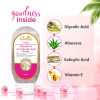 Globus Pimple Clear Face Wash with Glycolic & Salicyclic Acid - 100 ml (Pack of 4)