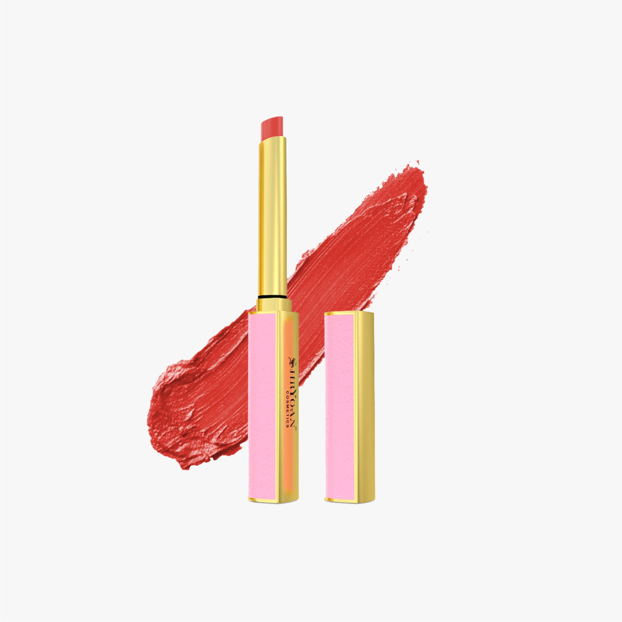 Shryoan Velvet Matte Soft Slim Lipstick| 24Hr Long Lasting, Velvet Texture, Matte Finish Lipstick with Easy Glide Lipstick (10g) (Pink Fever)