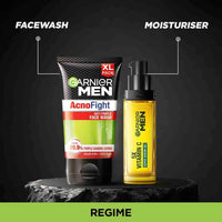 Garnier Men Acno Fight Anti Pimple Face Wash, Anti Pimple Face Wash with Salicylic Acid and Herba Repair, Suitable for all Skin Types, 100g