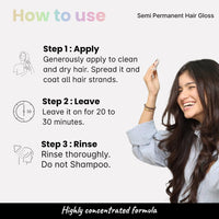 2.Oh! Italian- Hair Gloss | High Shine Hair Gloss Treatment | Semi Permanent Clear Gloss | Salon- Like Glossy Hair| Shiny and Smooth Hair | Enriched with Argan Oil | Lasts up to 2-3 Washes (Pack of 2)