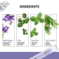 SEREKO Calming Under Eye Cream Gel Pen with Cica & Wild Indigo | Instant Cooling Relief | Stress-Reducing Formula | Reduces Dark Circles, Wrinkles & Fine Lines Suitable for Men & Women – 20ml (Pack of 2)