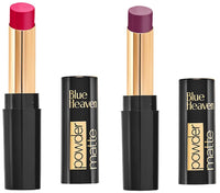 Blue Heaven Powder Matte Lipstick Spicy Red & Blue Heaven Powder Matte -Rosy Lip