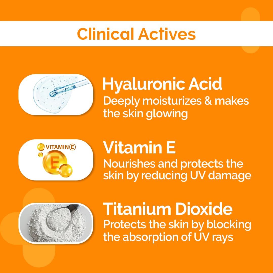 The Derma Co. 1% Hyaluronic Quick-Absorbing Sunscreen Spray |Hyaluronic Acid & Vitamin E | SPF 50 & PA++++ | No White Cast | Hydrating Fluid | Easy Reapplication | Face & Body | All Skin Types-100 ml