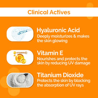 The Derma Co. 1% Hyaluronic Quick-Absorbing Sunscreen Spray |Hyaluronic Acid & Vitamin E | SPF 50 & PA++++ | No White Cast | Hydrating Fluid | Easy Reapplication | Face & Body | All Skin Types-100 ml