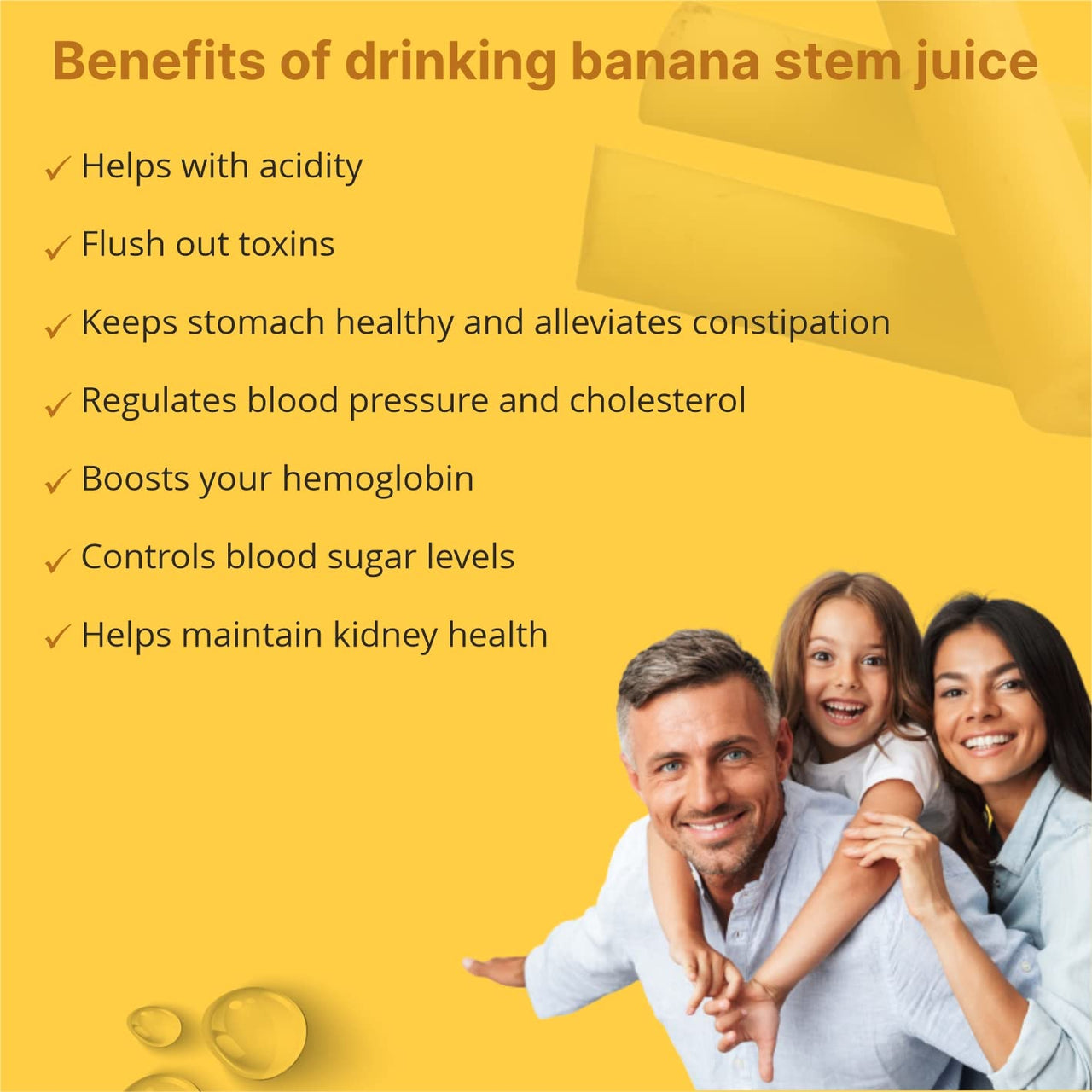 Globus Naturals Banana Stem Juice for both Men and Women For Weight Loss & Healthy Heart, Liver & Kidney 500 ml