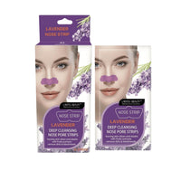 Lakyou Beauty Lavender Nose Pore Strips, 10 Strips | Instantly Removes Blackheads & Unclogs Pores | Deep Cleansing | Easy-to-Use | For All Skin Types