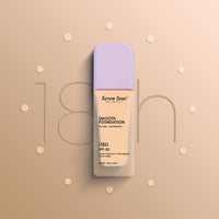 Seven Seas Smooth Foundation | Oil Free | Lightweight | Long Lasting Foundation for Face Makeup | SPF-20 (Natural, 30G)