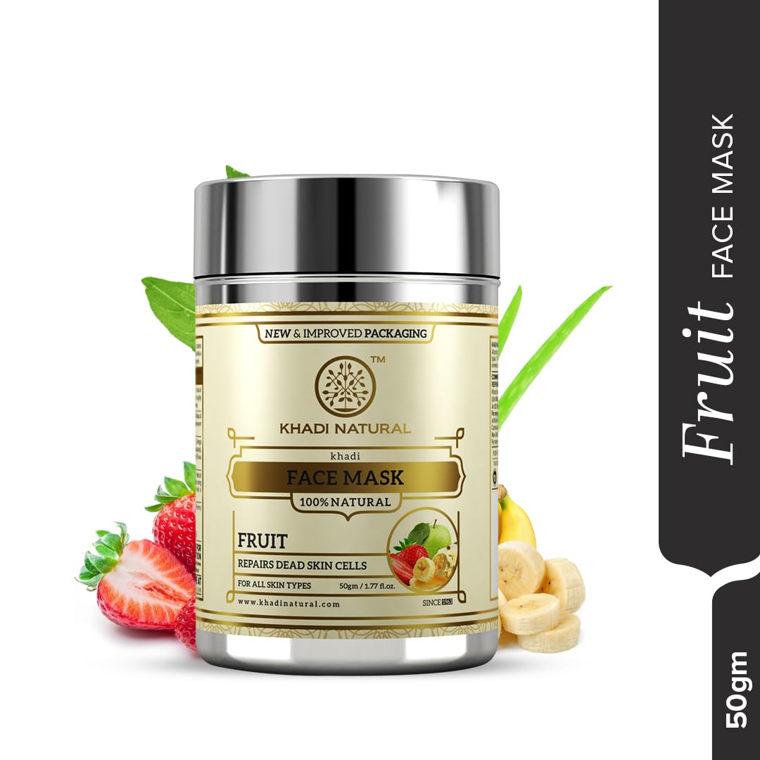 KHADI NATURAL Fruit Herbal Face Mask Pack, 50g