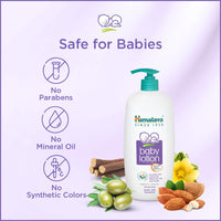 Himalaya Gentle Baby Lotion 100ml | with Almond oil, Olive oil, Country Mallow | Nourishes and moisturizes your baby's  skin