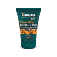 Himalaya MEN Power Glow Licorice Face Wash, 100ml & Himalaya Nourishing Skin Cream, 100ml