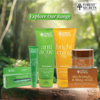 FOREST SECRETS Skin Firming & Lifting Cream, 50gm | Yashthimandhu & Amla | Lifts & Tightens Skin | Improves Skin Elasticity | Ayurvedic Formula