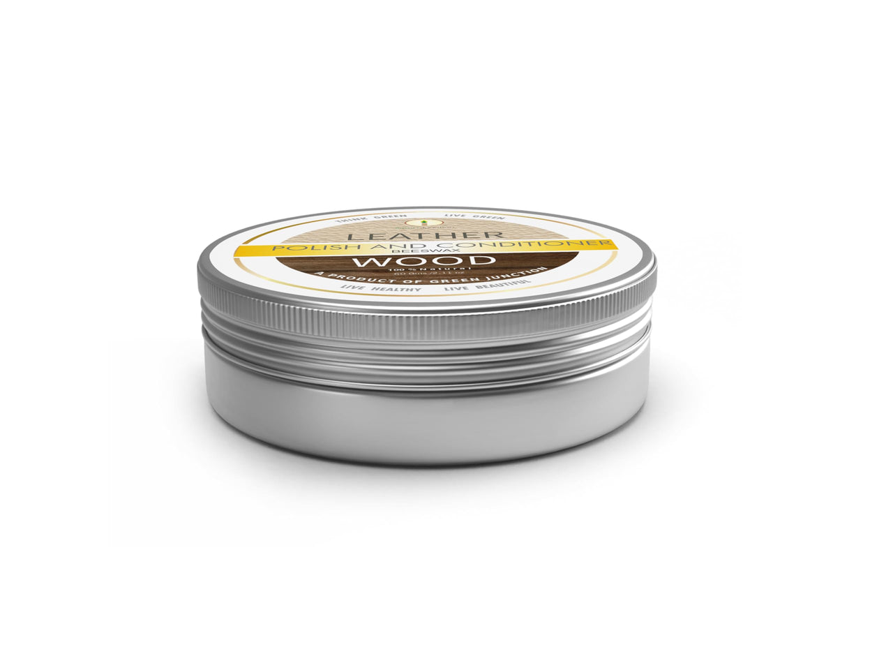 Green Junction Beeswax Wood & Leather Polish & Conditioner, 60 Gms