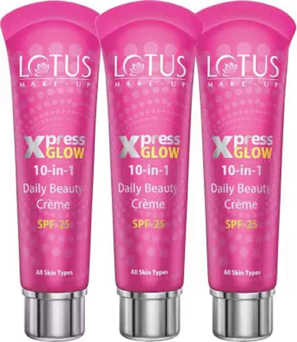 Lotus Herbals Make-Up Xpress Glow 10 In 1 Daily Beauty Cream (90 G)