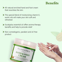 Glamveda Hand & foot crack cream 100 GM For Dry, Rough & Crack Heels & Elbow Ayurvedic Crack Cream, Paraben Free (2)