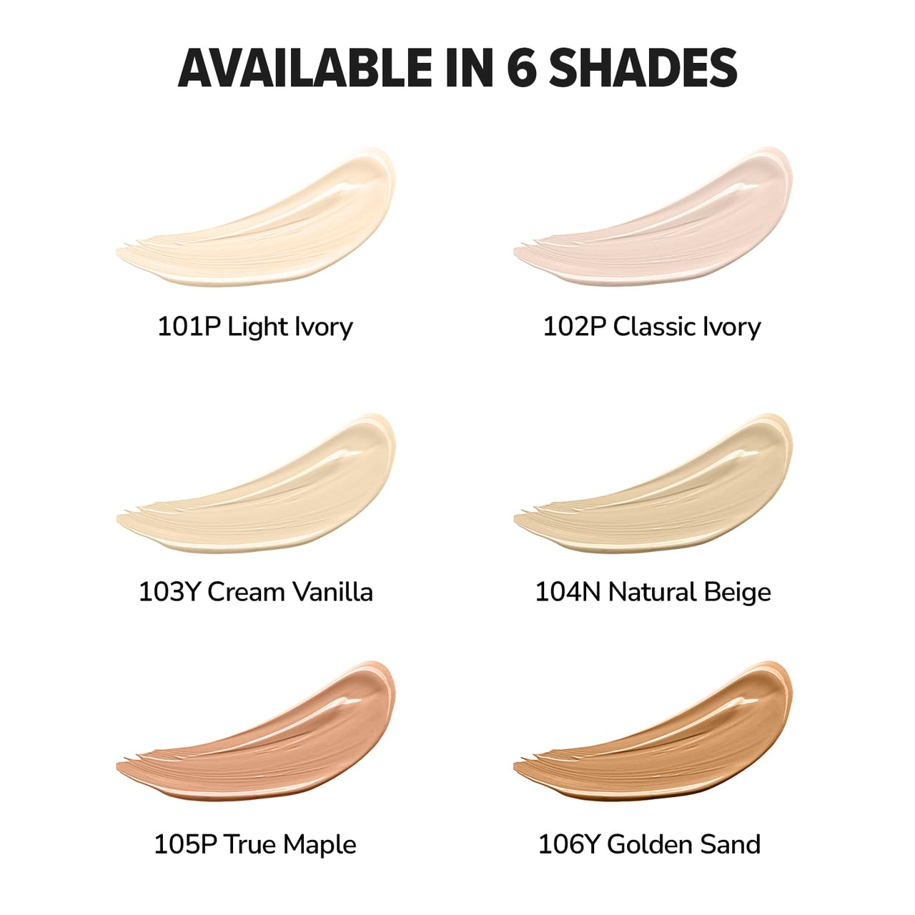 Mila Beauté Built to Cover Liquid Concealer for Women With Spf & Hyaluronic Acid| Full Coverage Matte Finish Concealer for Dark Circles | Easily Blendable & Waterproof Formula| Suitable for Indian Skin Tones - 101P Light Ivory