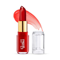 Glam21 Jelly Pop fruity gel lipstick| Moisturising | Glossy Finish | Gives a Natural Colour | Lightweight | 02- Strawberry Red, 3.5gm