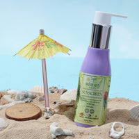 Whimsy Beauty Kids & Teens Sunscreen SPF 30+ Broad Spectrum UV Protection | Clean, Chemical-Free Formula for Sensitive Skin | Water-Resistant & Lightweight 100ml