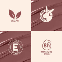 Carlton London Liquid Matte Chuffed Kiss Mocha Me Lipsticks |Enriched with Vitamin E, Avocado Oil | Matte Finish, Non-Sticky and Non-Drying | Upto 12 Hrs- 3ML (Mocha me)