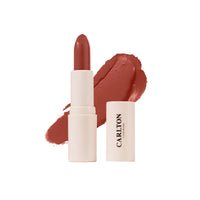 Carlton London Velvet Satin Glitterati Bullet Long Stay Lipstick |Enriched with Vitamin E, Castor oil | Intense Colour, Moisturised Lips, Smooth & Light |Upto 8 hrs - 4Gm. (mimosa)