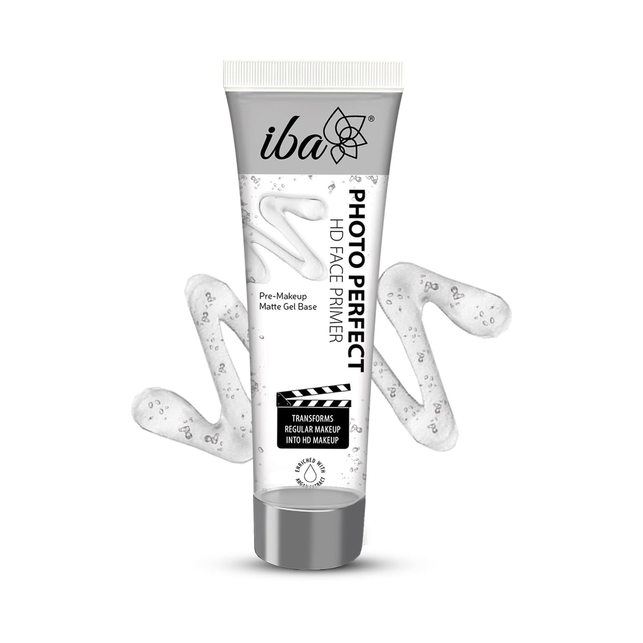 Iba Photo Perfect Hd Face Flawless Finish Primer Transparent 35g | Matte Gel Based Light Weight Formula | Fills Pores & Fine Lines | Provides Radiant & Smooth Finish | Makes Makeup Last Longer | Halal Certified & Vegan Makeup