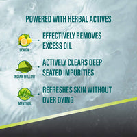 Himalaya MEN Intense Oil Clear Lemon Face Wash, 50ml