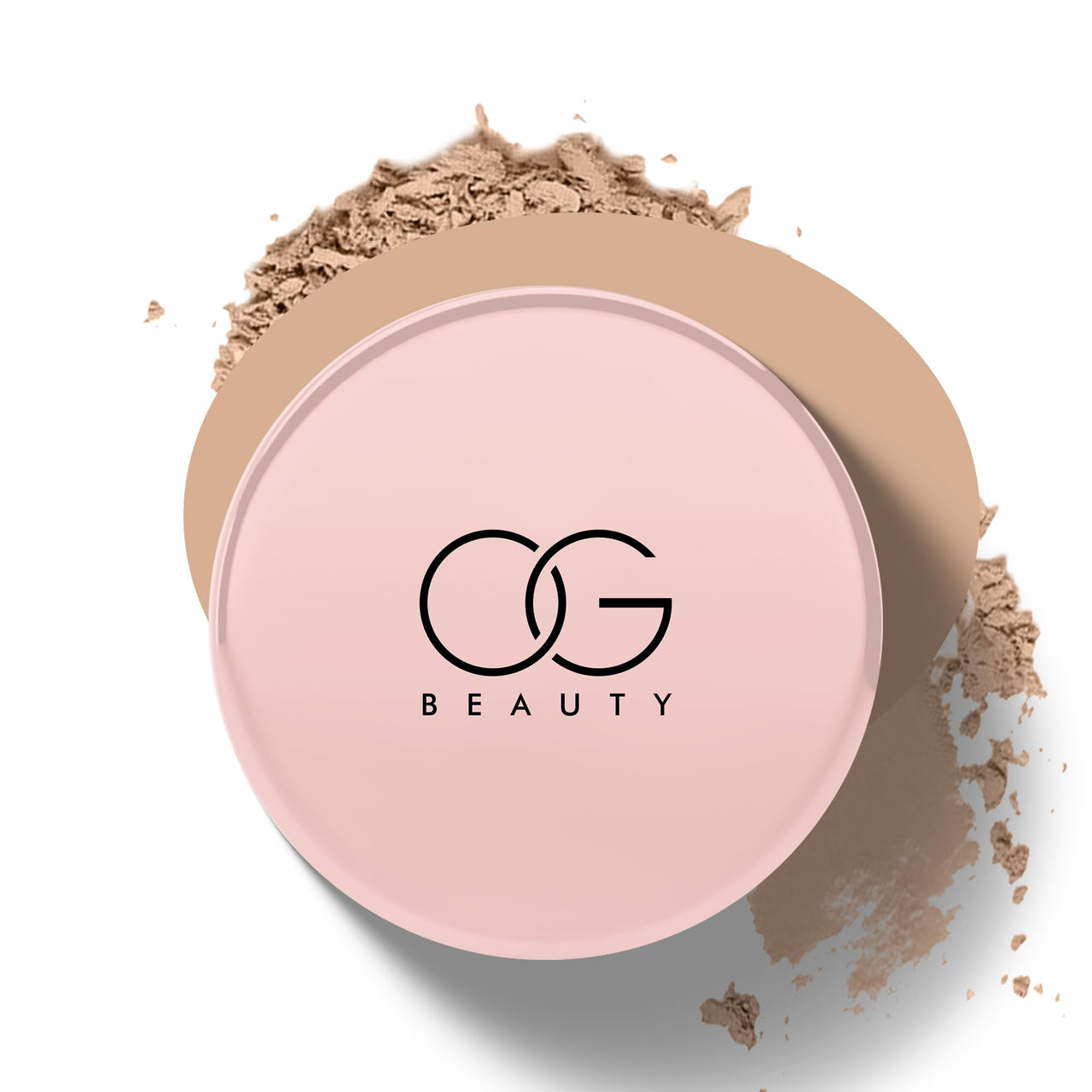 OG BEAUTY Flawless Touch Compact- Brew, Matte Finish Powder with SPF 15, Vitamin E & Hyaluronic Acid, Long-Lasting, Light Weight, Oil-Free Coverage, Science Infused Makeup for Radiant Skin, 9 gm