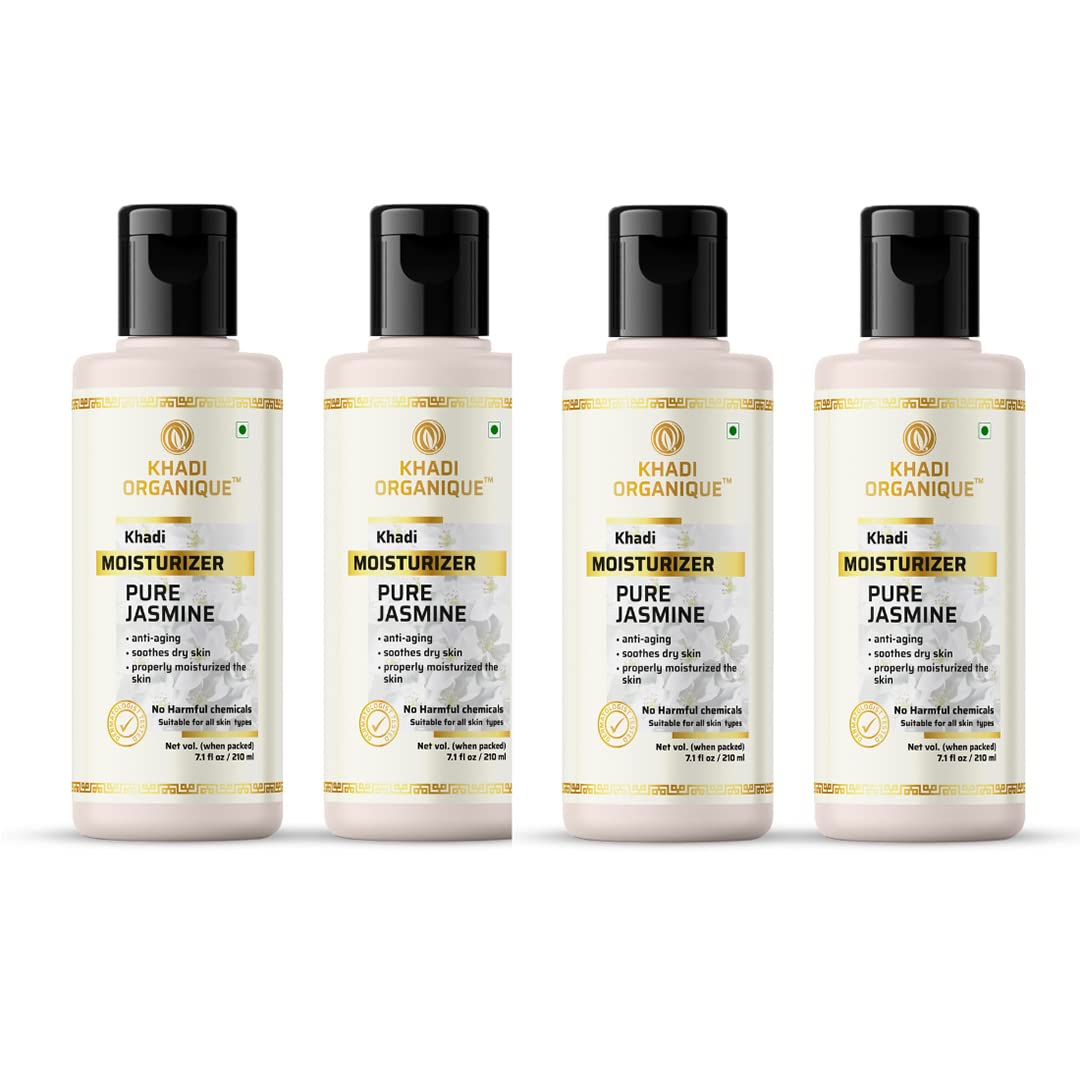 Khadi Organique Pure Jasmine Moisturizer Lotion Pack of 4