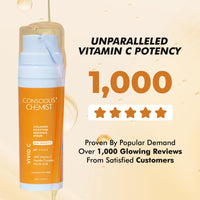 Conscious Chemist 10% Vitamin C Serum | 30ml | Serum For Glowing Skin, Vitamin C Serum For Oily Skin, Anti Aging Serum with Ferulic Acid, Dark Circles & Fine Lines, Serum For Men & Women - Vivid C
