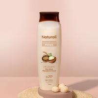 Naturali Daily Strength & Nourish Shampoo + Damage Repair Conditioner | Nourishes & Conditions Hair | Repairs Split Ends | Sulphate & Paraben Free Shampoo & Conditioner | 200ml+180ml